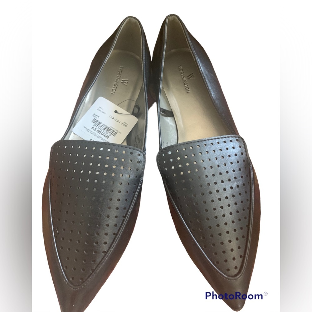 Worthington Black Flats size 9.5 NWT